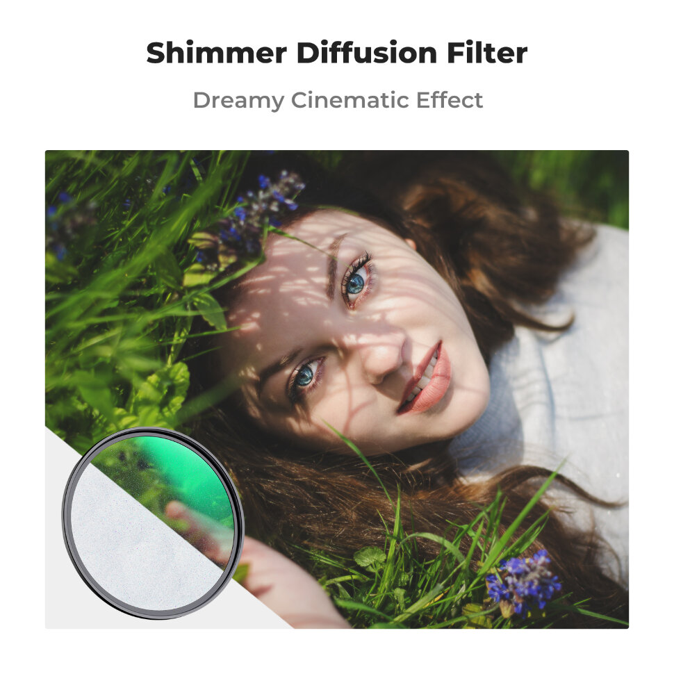 Светофильтр K&F Concept C-series Shimmer Diffusion HMC 52мм Светофильтр K&F Concept C-series Shimmer Diffusion HMC 52мм