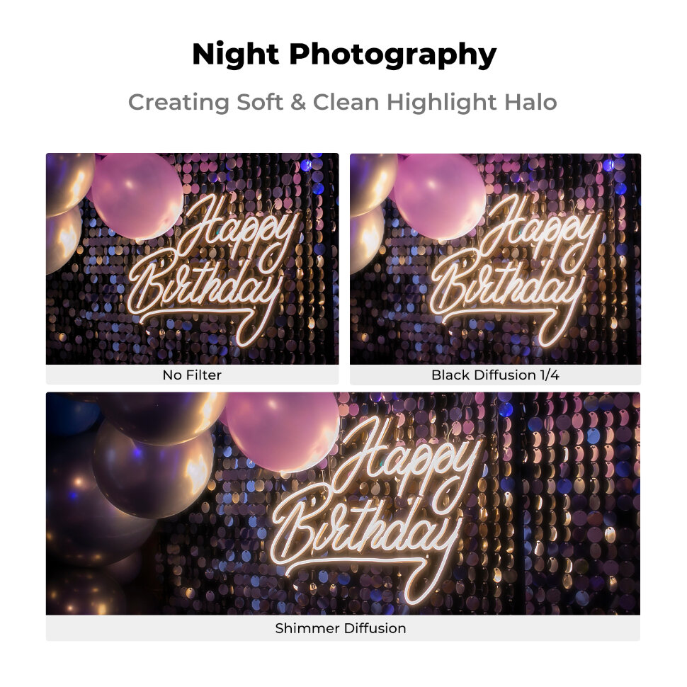 Светофильтр K&F Concept C-series Shimmer Diffusion HMC 52мм Светофильтр K&F Concept C-series Shimmer Diffusion HMC 52мм