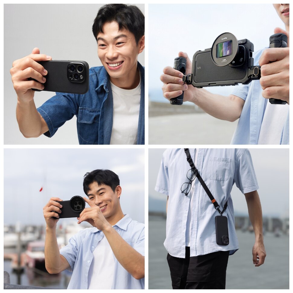 Чехол SmallRig FilMov Lightweight Kit для iPhone 16 Pro Чехол SmallRig FilMov Lightweight Kit для iPhone 16 Pro