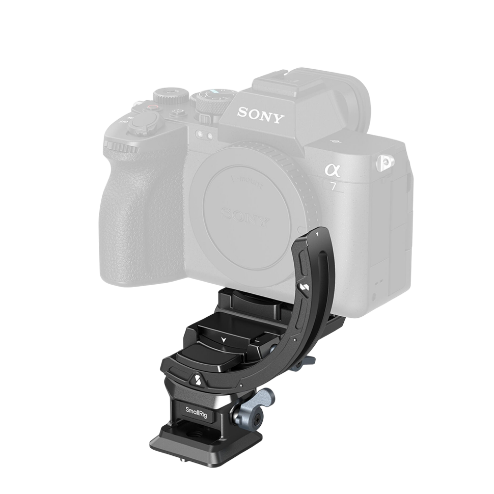 Поворотная площадка SmallRig 4349 Horizontal-to-Vertical Mount Plate Kit для беззеркальной камеры Поворотная площадка SmallRig 4349 Horizontal-to-Vertical Mount Plate Kit для беззеркальной камеры