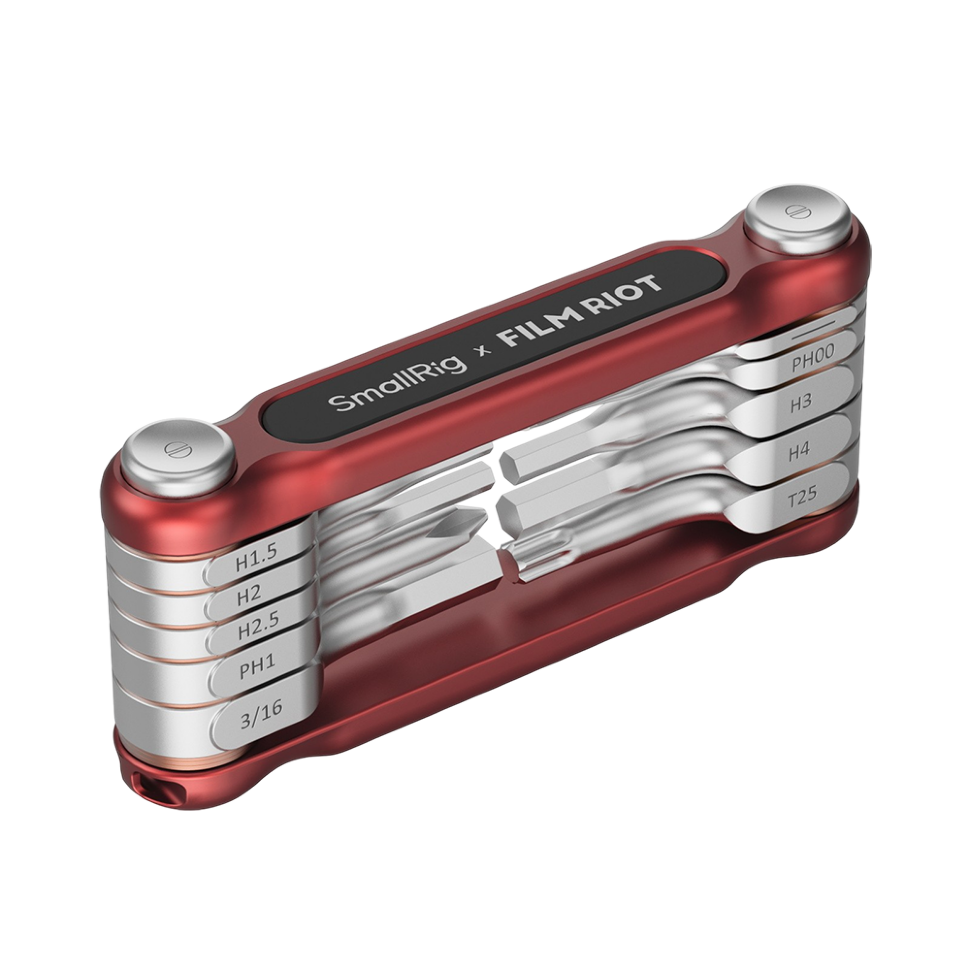 Мультитул SmallRig FILM RIOT 10-in-1 Folding Wrench Set Красный Мультитул SmallRig FILM RIOT 10-in-1 Folding Wrench Set Красный
