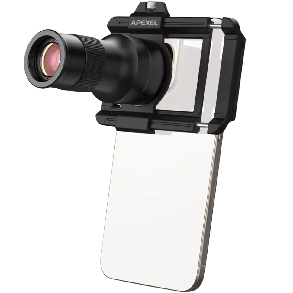 Комплект объективов Apexel APL-TM6 Telephoto & Macro для смартфона Комплект объективов Apexel APL-TM6 Telephoto & Macro для смартфона