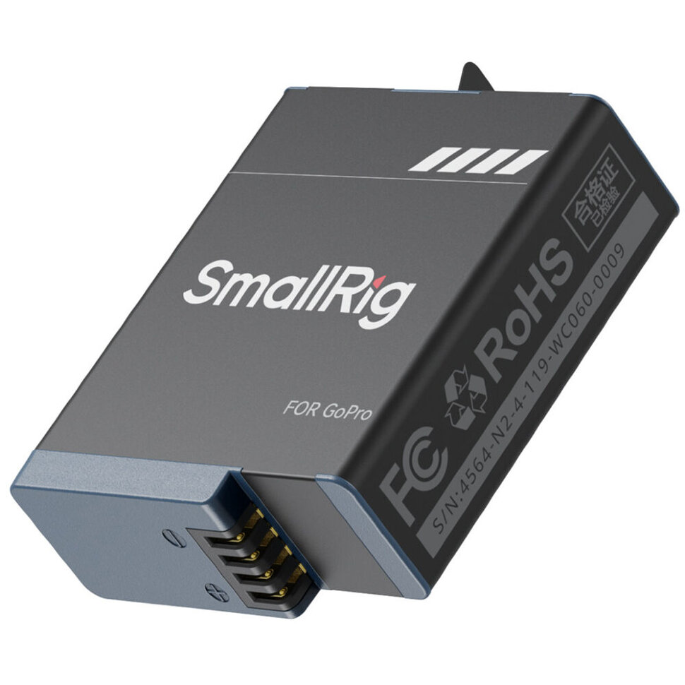 Аккумулятор SmallRig 4564 для GoPro 9/10/11/12 Аккумулятор SmallRig 4564 для GoPro 9/10/11/12