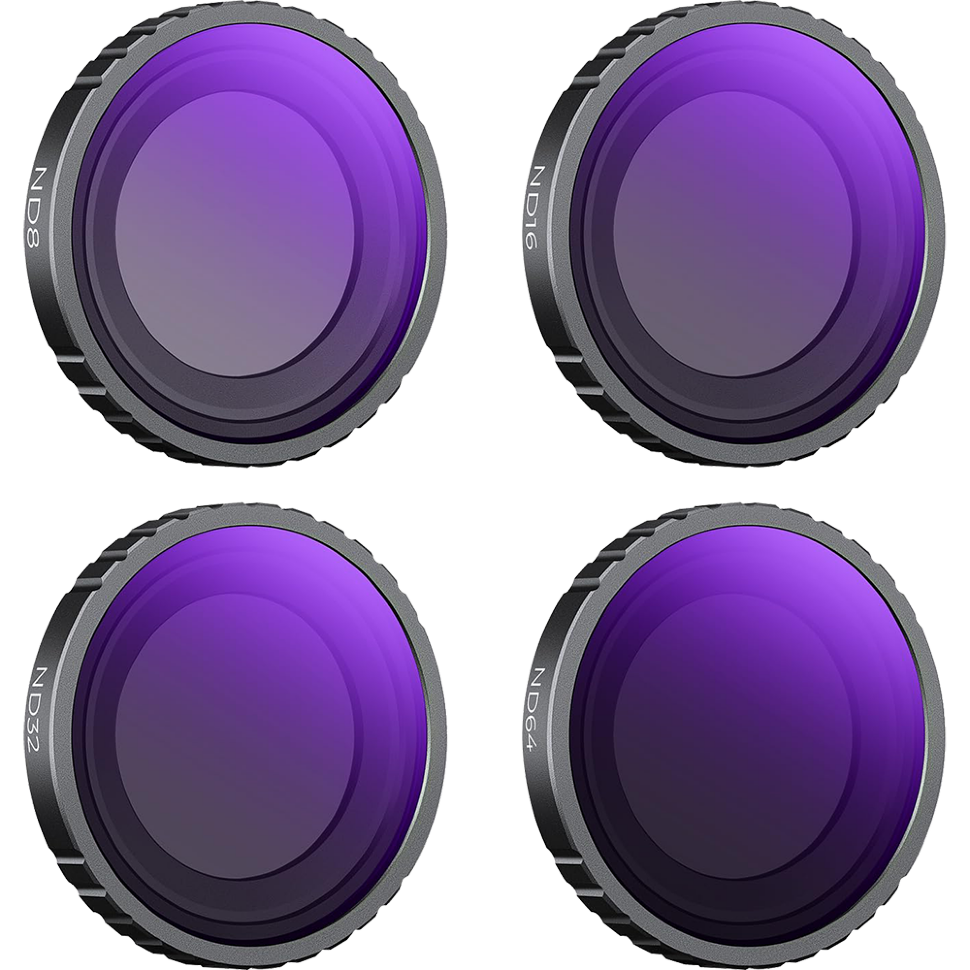 Комплект светофильтров K&F Concept ND8/16/32/64 для Insta360 GO 3S (4шт)