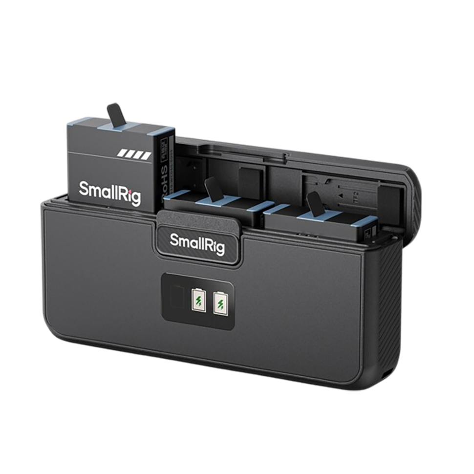 3 аккумулятора + зарядный кейс SmallRig 4565 для GoPro 9/10/11/12 3 аккумулятора + зарядный кейс SmallRig 4565 для GoPro 9/10/11/12