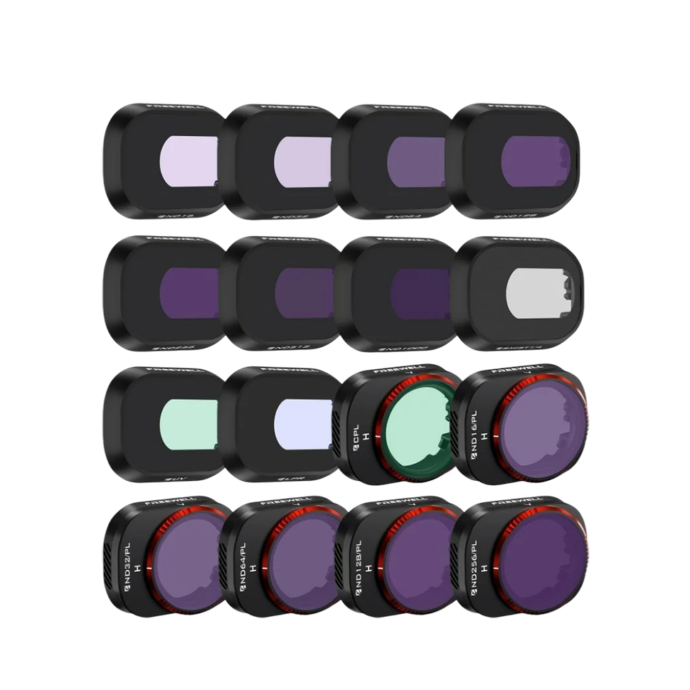 Комплект светофильтров Freewell Mega для DJI Mini 4 Pro (16шт) Комплект светофильтров Freewell Mega для DJI Mini 4 Pro (16шт)