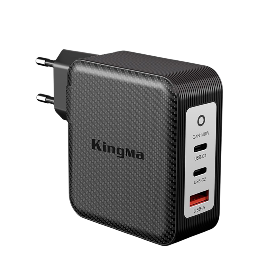 Сетевой адаптер KingMa 140W GaN USB/Type-C