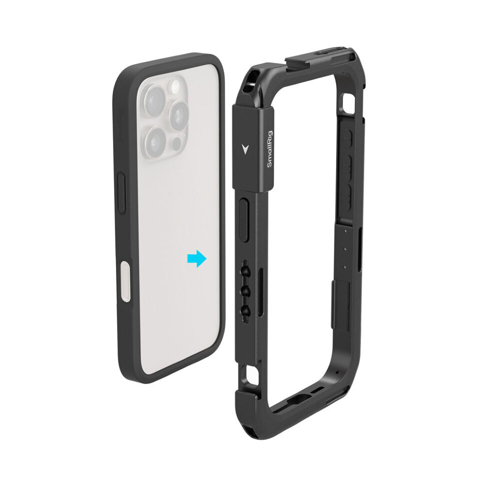 Клетка SmallRig Dual Handheld Kit для iPhone 16 Pro Max Клетка SmallRig Dual Handheld Kit для iPhone 16 Pro Max