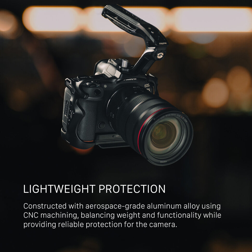 Клетка Tilta Lightweight Kit для Canon R5 Mark II Чёрная Клетка Tilta Lightweight Kit для Canon R5 Mark II Чёрная