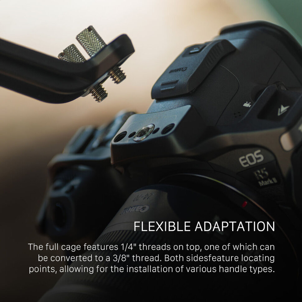Клетка Tilta Lightweight Kit для Canon R5 Mark II Чёрная Клетка Tilta Lightweight Kit для Canon R5 Mark II Чёрная