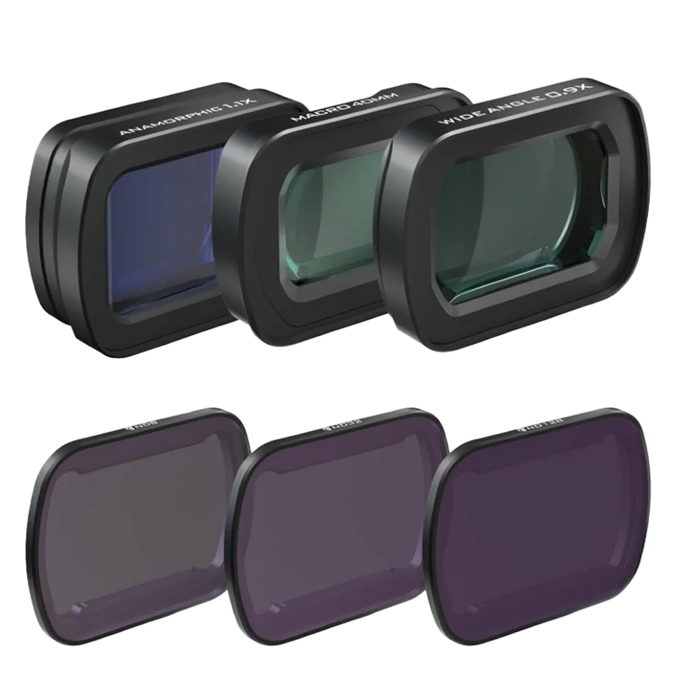 Комплект оптики Freewell CLWND для DJI Osmo Pocket 3 (3 объектива + 3 фильтра) Комплект оптики Freewell CLWND для DJI Osmo Pocket 3 (3 объектива + 3 фильтра)