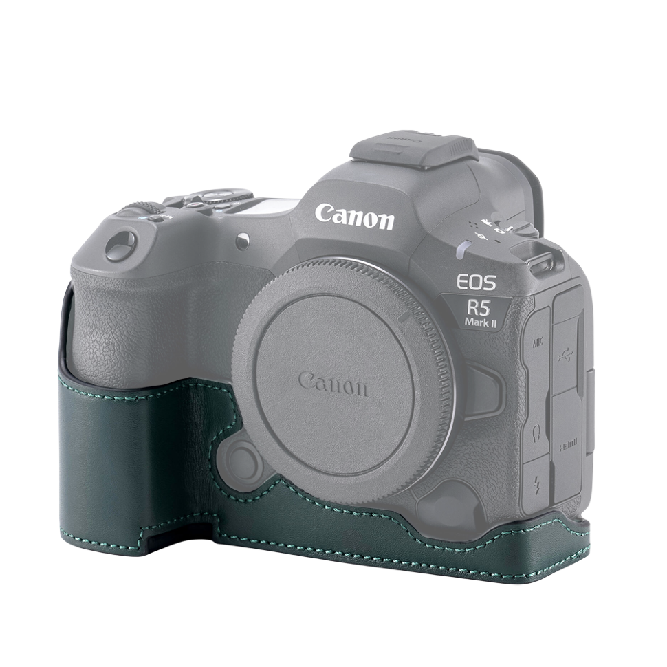 Чехол Tilta Leather Half Case для Canon R5 Mark II Зелёный Чехол Tilta Leather Half Case для Canon R5 Mark II Зелёный