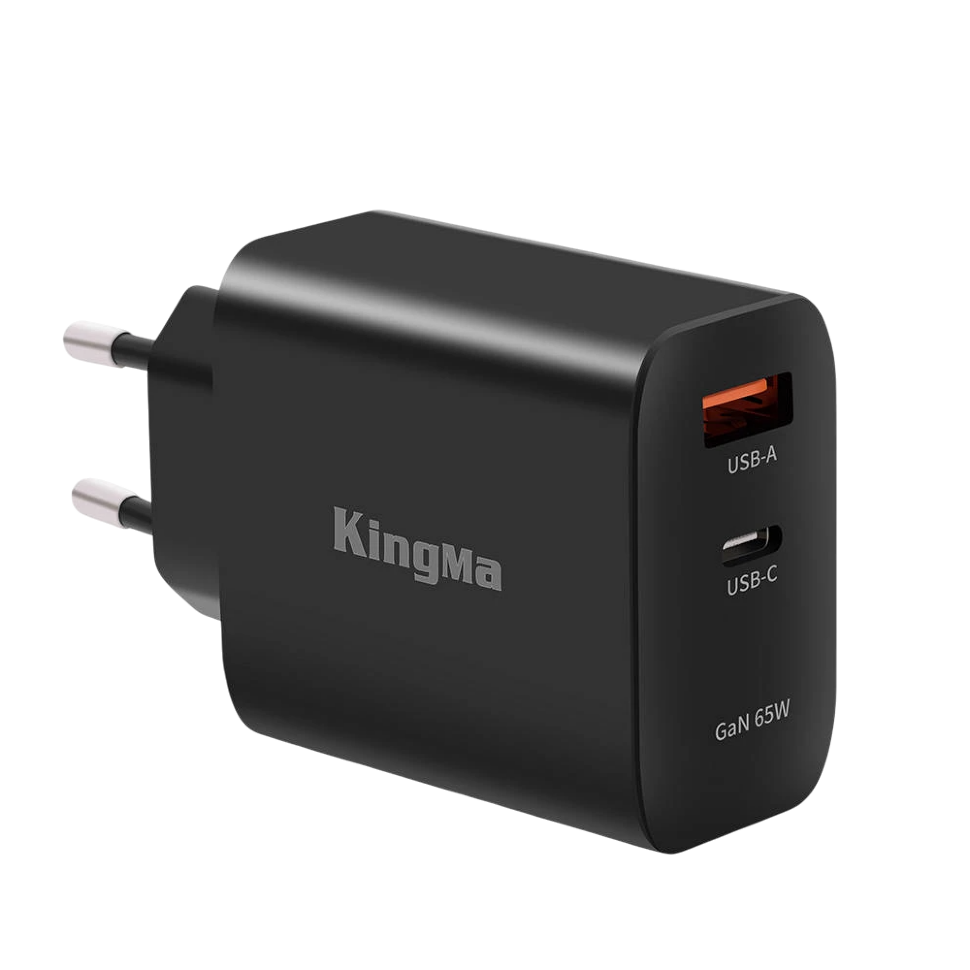 Сетевой адаптер KingMa 65W GaN USB/Type-C