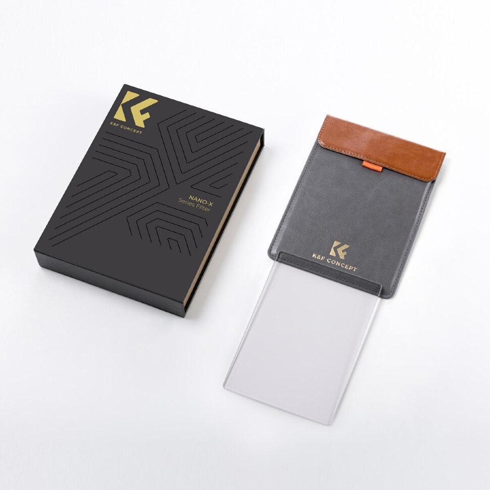 Светофильтр K&F Concept Nano-X Black soft 1/8 (4x5.65") Светофильтр K&F Concept Nano-X Black soft 1/8 (4x5.65")