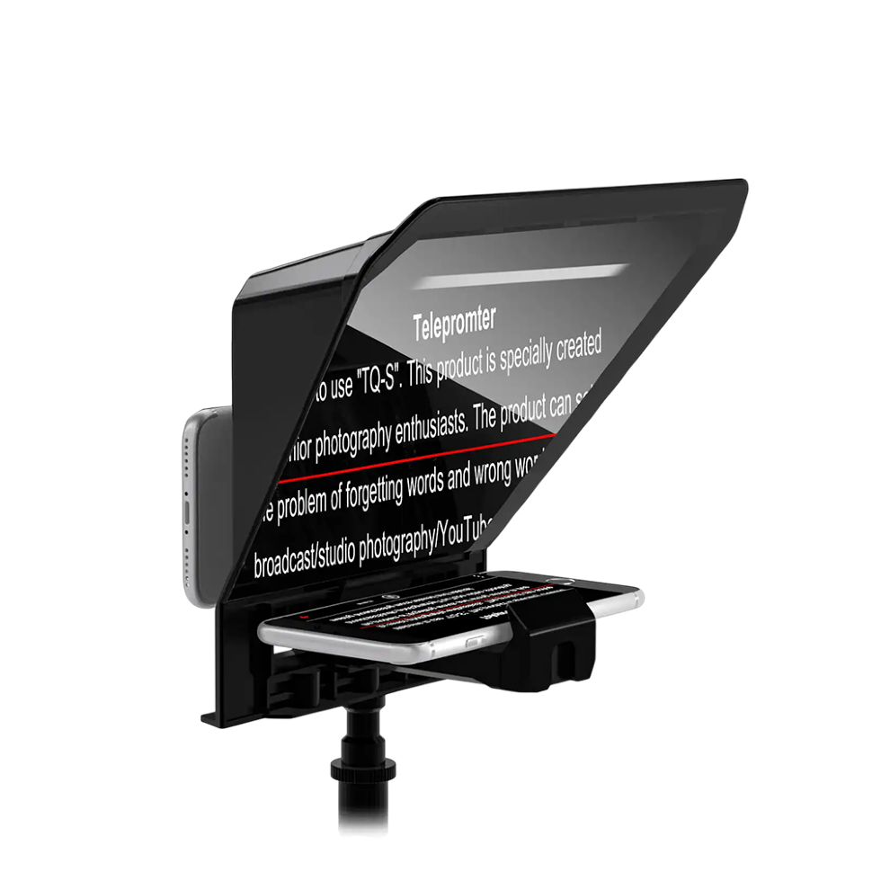 Телесуфлер GVM Teleprompter TQ-S для камеры/смартфона Телесуфлер GVM Teleprompter TQ-S для камеры/смартфона