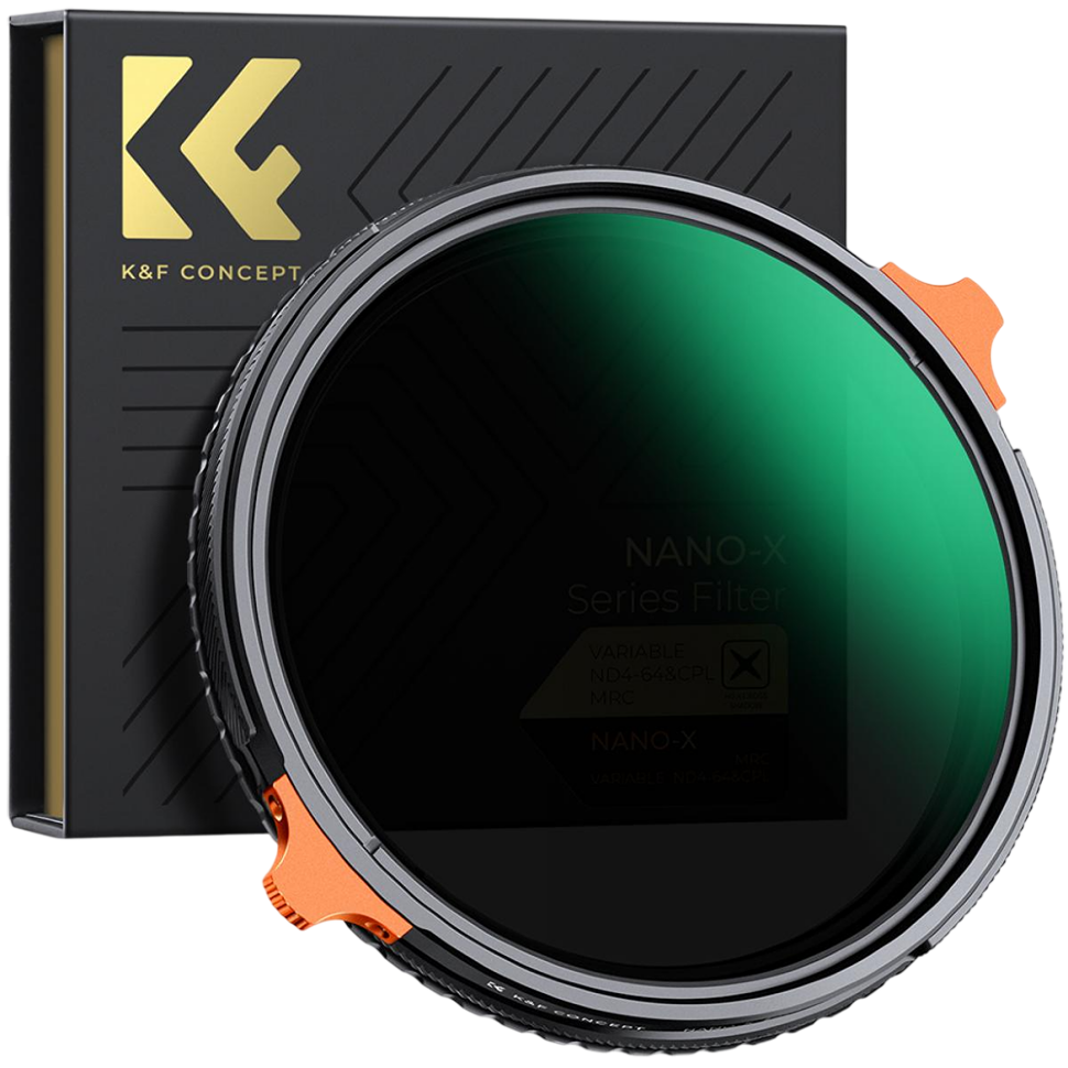 Светофильтр K&F Concept Nano-X CPL/ND4-64 77мм Светофильтр K&F Concept Nano-X CPL/ND4-64 77мм