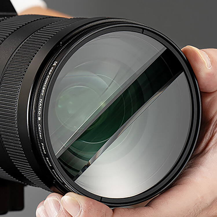 Светофильтр K&F Concept Nano-K Centerfield Split Diopter 82мм Светофильтр K&F Concept Nano-K Centerfield Split Diopter 82мм
