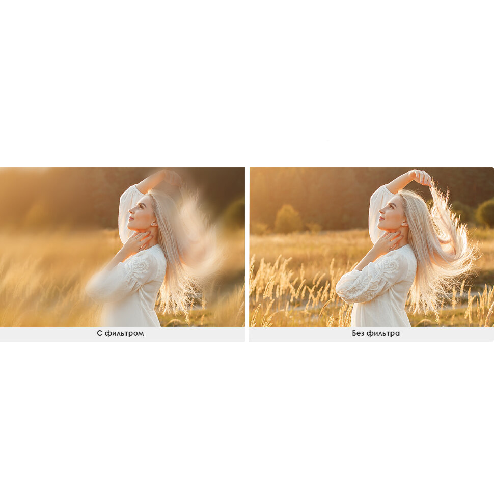 Светофильтр K&F Concept Nano-K Centerfield Split Diopter 82мм Светофильтр K&F Concept Nano-K Centerfield Split Diopter 82мм