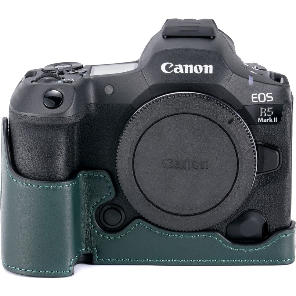 Чехол Tilta Leather Half Case для Canon R5 Mark II Зелёный Чехол Tilta Leather Half Case для Canon R5 Mark II Зелёный