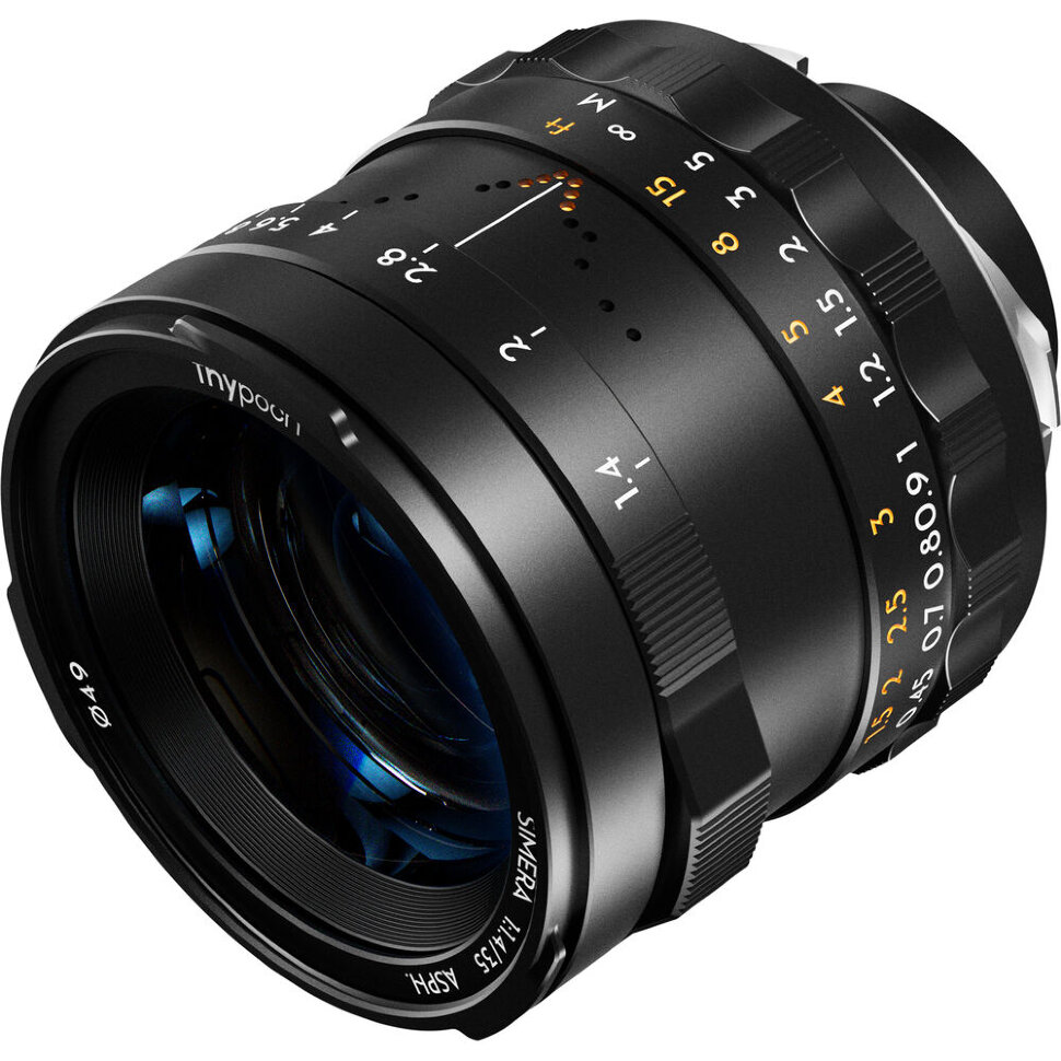 Объектив Thypoch Simera FF 35mm f1.4 M-Mount Чёрный Объектив Thypoch Simera FF 35mm f1.4 M-Mount Чёрный