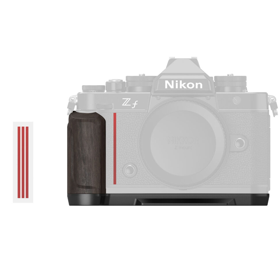 Площадка с рукояткой SmallRig 4801 Wooden для Nikon Z f Площадка с рукояткой SmallRig 4801 Wooden для Nikon Z f