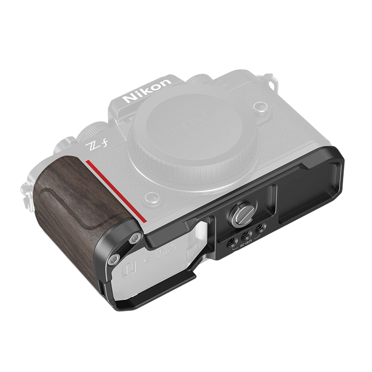 Площадка с рукояткой SmallRig 4801 Wooden для Nikon Z f Площадка с рукояткой SmallRig 4801 Wooden для Nikon Z f