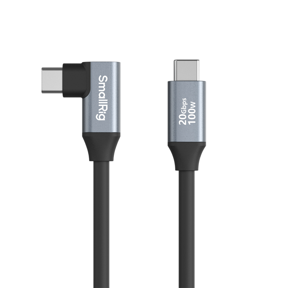 Кабель SmallRig 4791 Type-C Angled 100W 60см Кабель SmallRig 4791 Type-C Angled 100W 60см