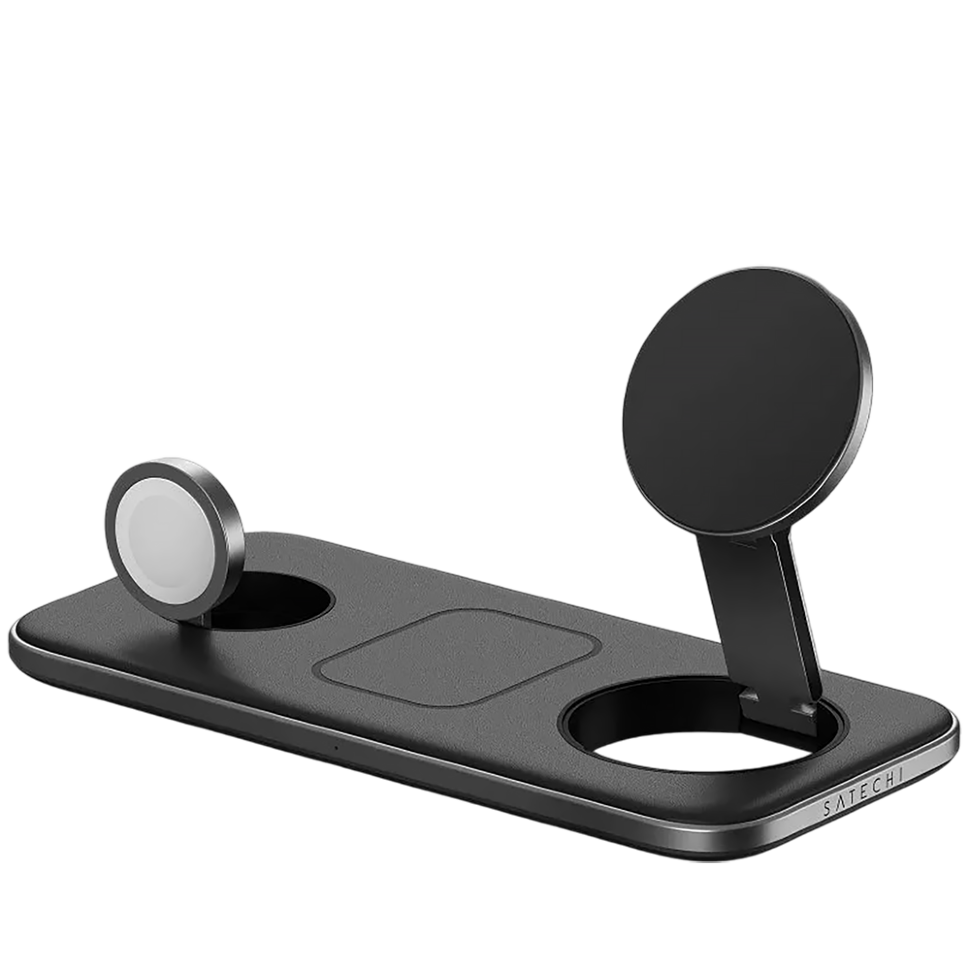 Беспроводная зарядка Satechi Qi2 Trio Wireless Charging Pad Беспроводная зарядка Satechi Qi2 Trio Wireless Charging Pad