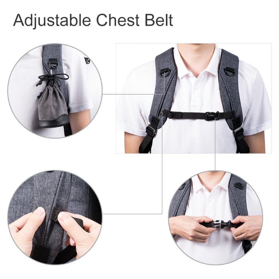 Рюкзак K&F Concept Nature Wander 01 18L Тёмный серый Рюкзак K&F Concept Nature Wander 01 18L Тёмный серый