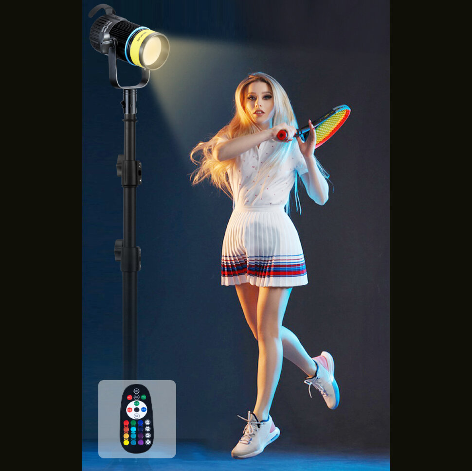 Осветитель NiceFoto BJ-150CZ RGB Zoom Осветитель NiceFoto BJ-150CZ RGB Zoom