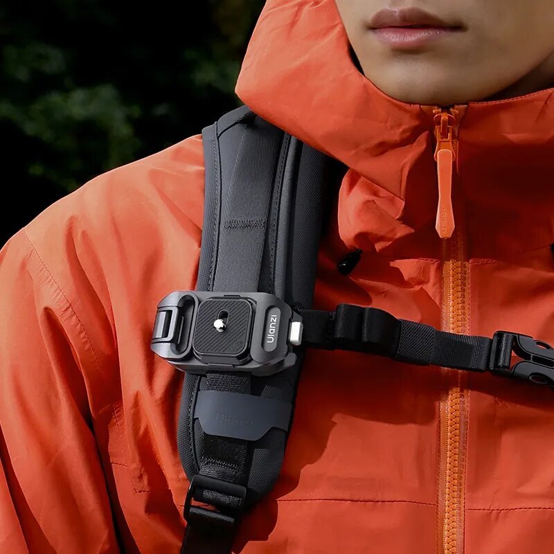 Быстросъёмное крепление Ulanzi UKA07 на лямку рюкзака Быстросъёмное крепление Ulanzi UKA07 на лямку рюкзака