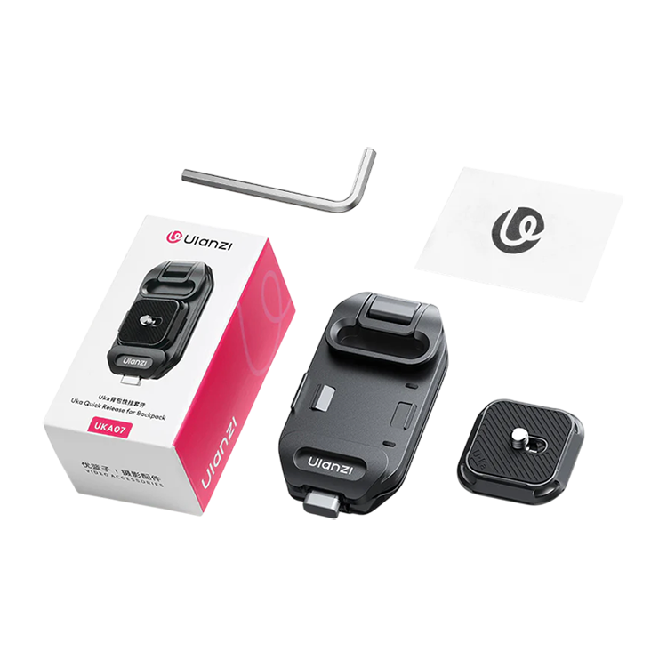 Быстросъёмное крепление Ulanzi UKA07 на лямку рюкзака Быстросъёмное крепление Ulanzi UKA07 на лямку рюкзака