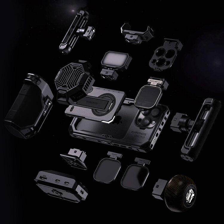 Чехол Tilta Khronos для iPhone 16 Pro Max Чёрный Чехол Tilta Khronos для iPhone 16 Pro Max Чёрный