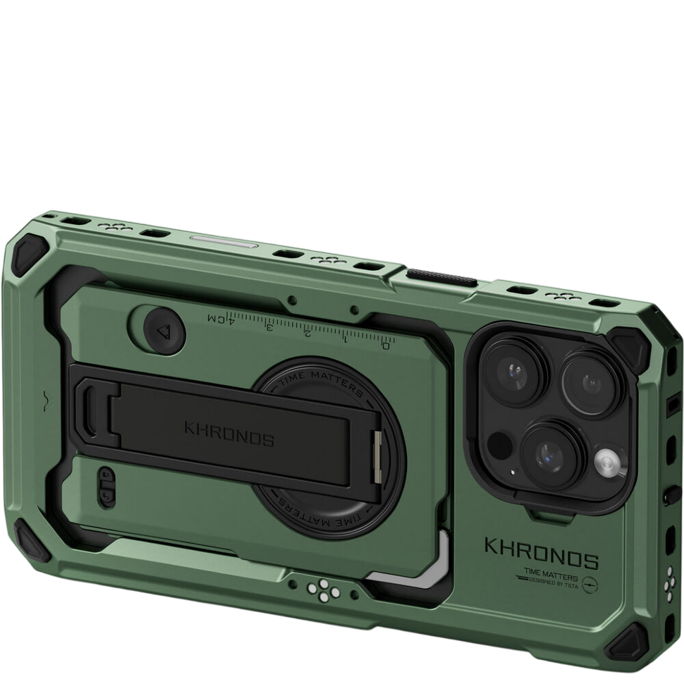 Чехол Tilta Khronos для iPhone 16 Pro Max Зелёный Чехол Tilta Khronos для iPhone 16 Pro Max Зелёный