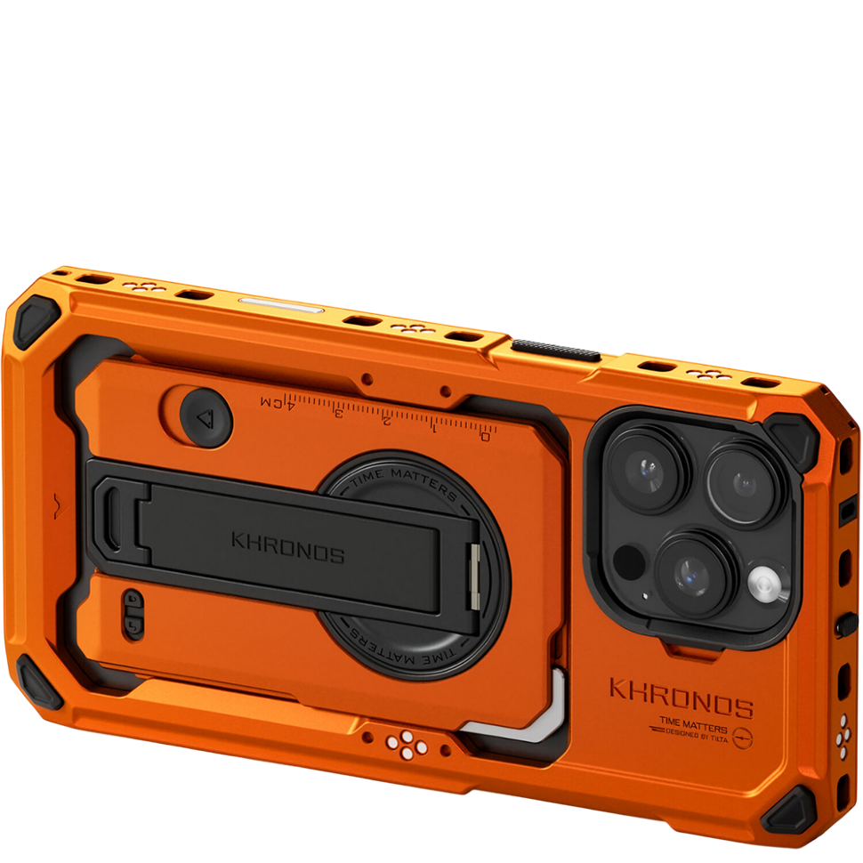 Чехол Tilta Khronos для iPhone 16 Pro Max Оранжевый Чехол Tilta Khronos для iPhone 16 Pro Max Оранжевый