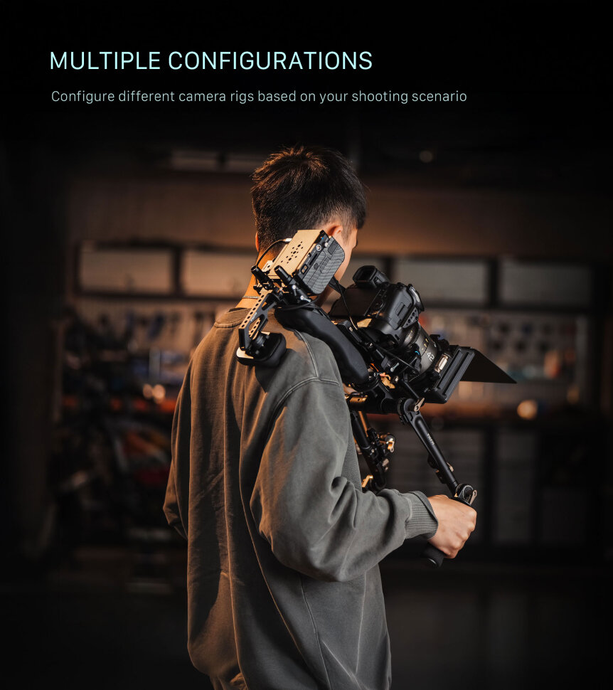 Клетка Tilta Advanced Kit для Canon R5 Mark II Чёрная Клетка Tilta Advanced Kit для Canon R5 Mark II Чёрная