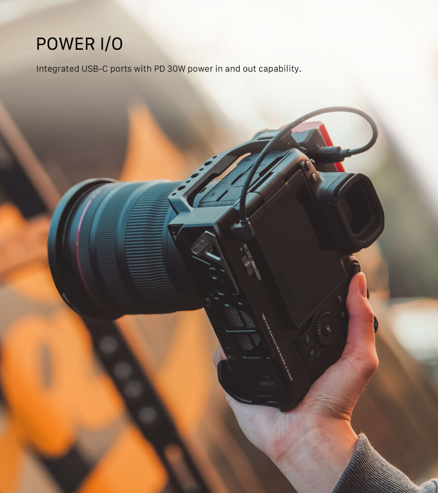 Клетка Tilta Advanced Kit для Canon R5 Mark II Чёрная Клетка Tilta Advanced Kit для Canon R5 Mark II Чёрная