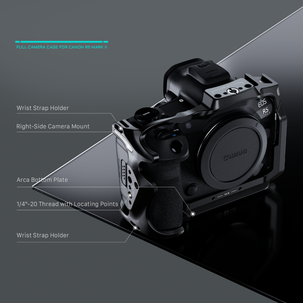 Клетка Tilta Advanced Kit для Canon R5 Mark II Чёрная Клетка Tilta Advanced Kit для Canon R5 Mark II Чёрная