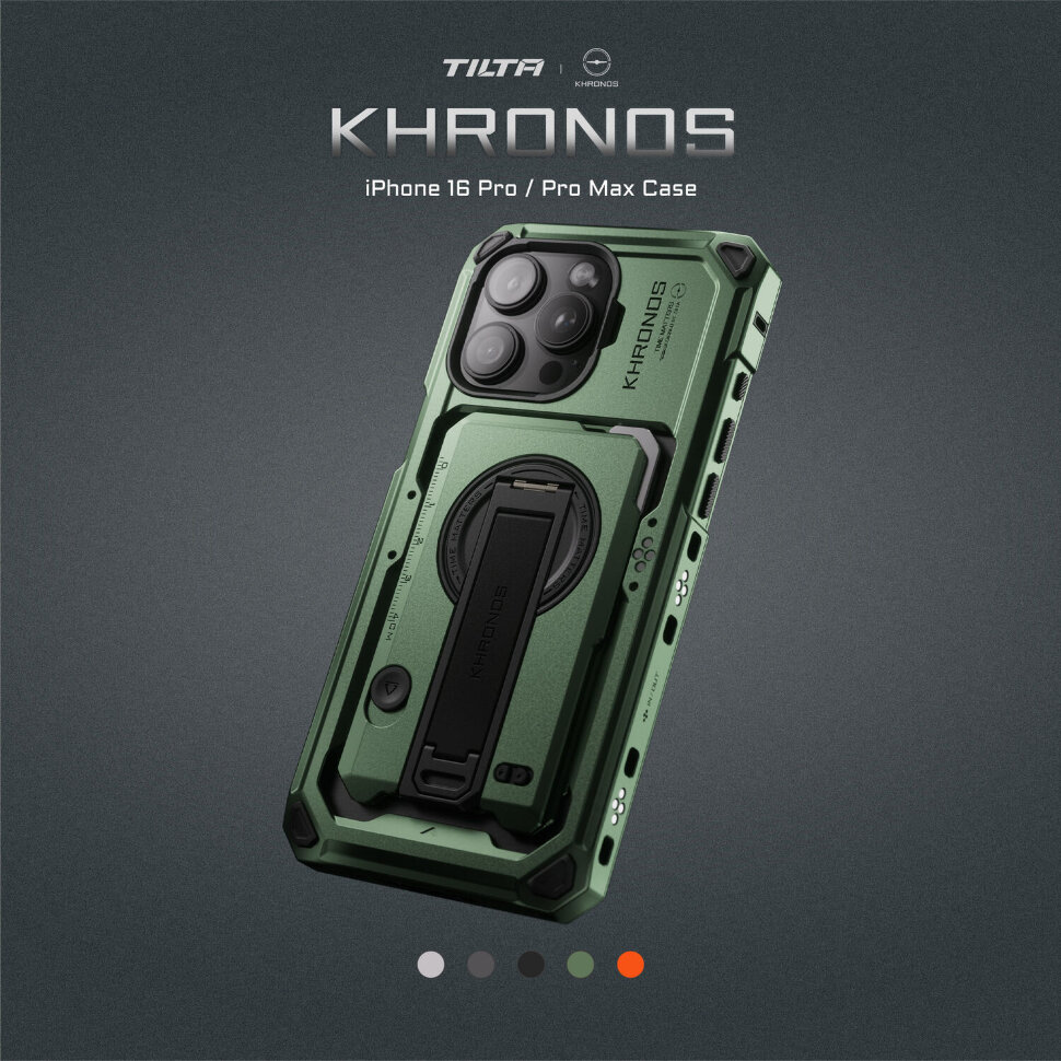Чехол Tilta Khronos для iPhone 16 Pro Белый Чехол Tilta Khronos для iPhone 16 Pro Белый