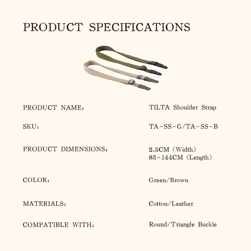 Шейный ремень Tilta Shoulder Strap Зелёный Шейный ремень Tilta Shoulder Strap Зелёный
