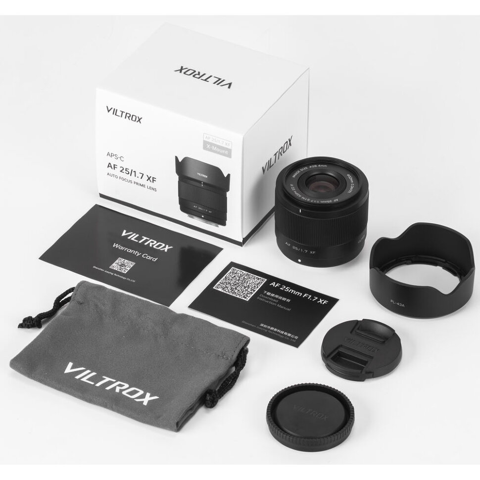 Объектив Viltrox Air AF 25mm F1.7 X-mount Объектив Viltrox Air AF 25mm F1.7 X-mount