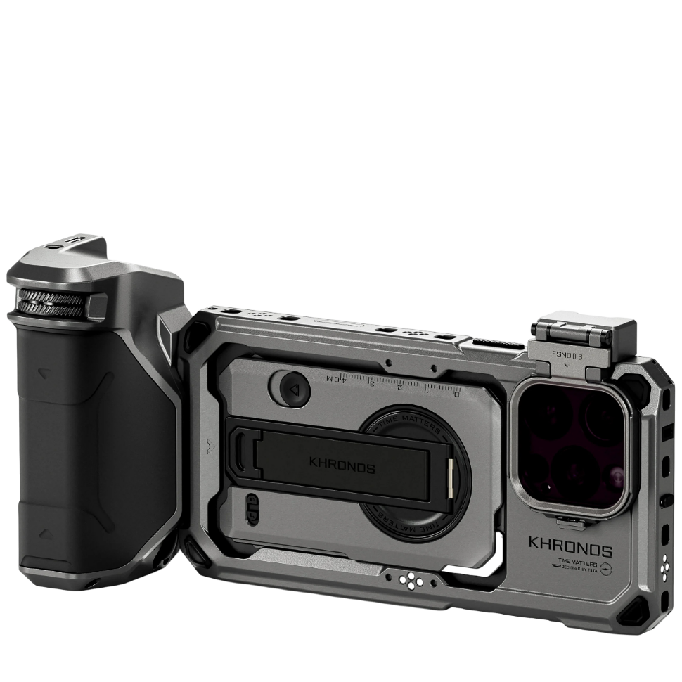 Чехол Tilta Khronos Handheld Kit для iPhone 16 Pro Max Серый Чехол Tilta Khronos Handheld Kit для iPhone 16 Pro Max Серый