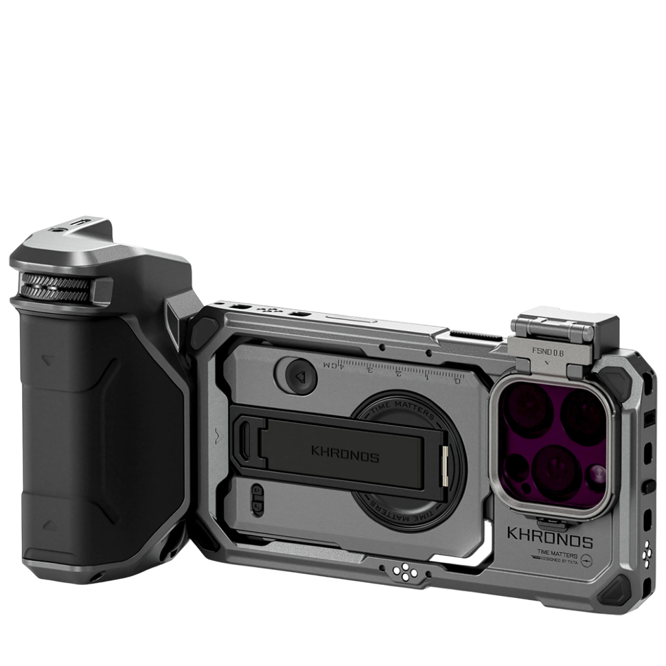 Чехол Tilta Khronos Handheld Kit для iPhone 16 Pro Серый Чехол Tilta Khronos Handheld Kit для iPhone 16 Pro Серый
