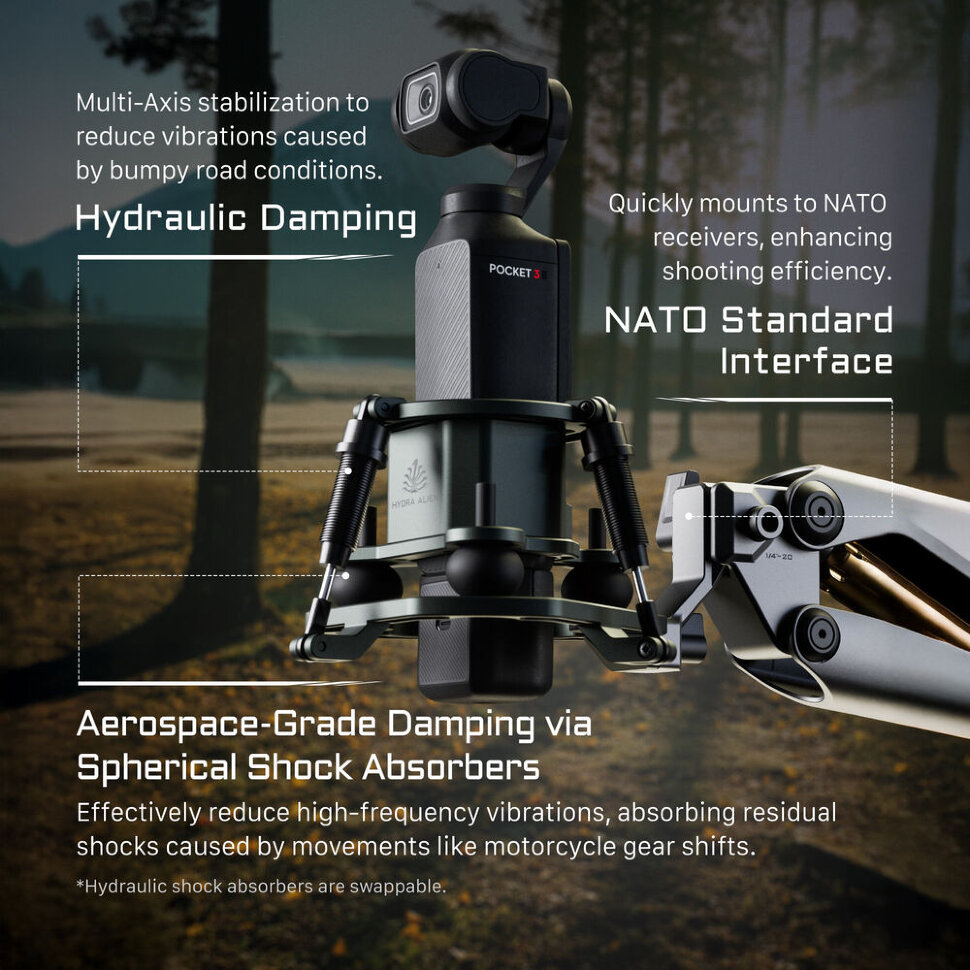 Подвес Tilta Hydra Alien Mini Biking Kit Серый Подвес Tilta Hydra Alien Mini Biking Kit Серый