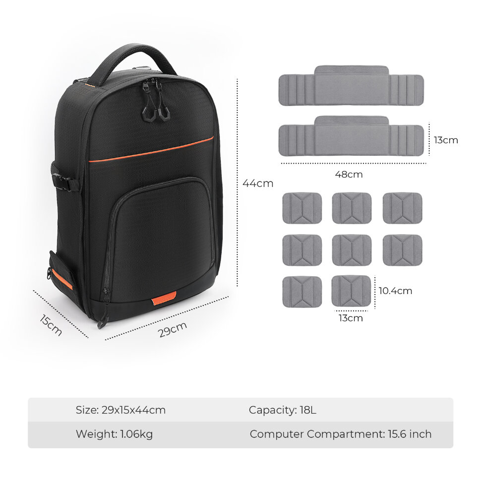Рюкзак K&F Concept Comprehensive upgraded 18L Рюкзак K&F Concept Comprehensive upgraded 18L