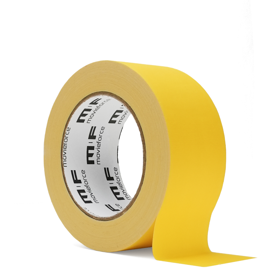 Тейп MovieForce Gaf-Gaf Matte 25м 50мм Жёлтый Тейп MovieForce Gaf-Gaf Matte 25м 50мм Жёлтый