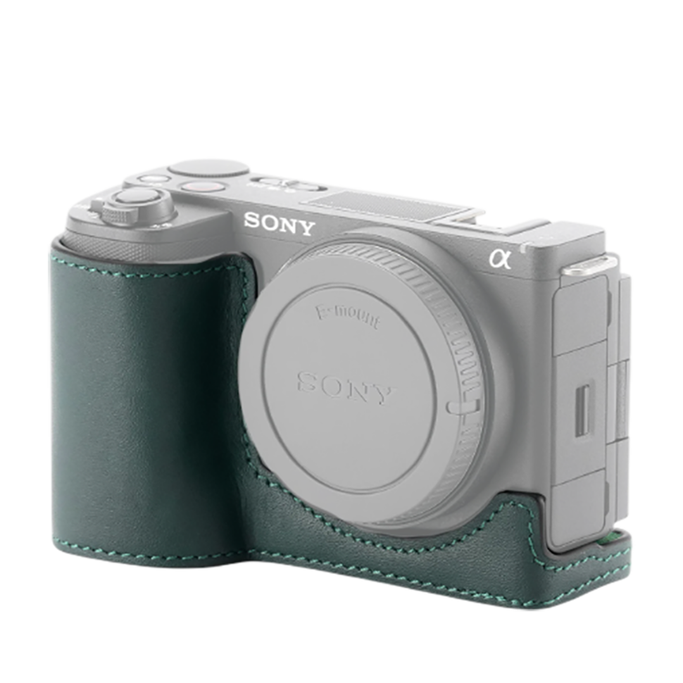 Чехол Tilta Leather Camera Case для Sony ZV-E10 II Зелёный Чехол Tilta Leather Camera Case для Sony ZV-E10 II Зелёный