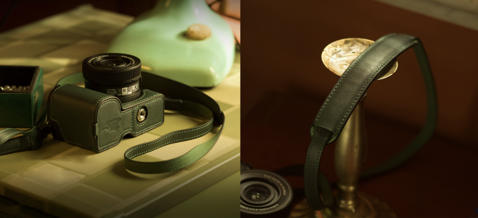 Чехол Tilta Leather Camera Case для Sony ZV-E10 II Зелёный Чехол Tilta Leather Camera Case для Sony ZV-E10 II Зелёный