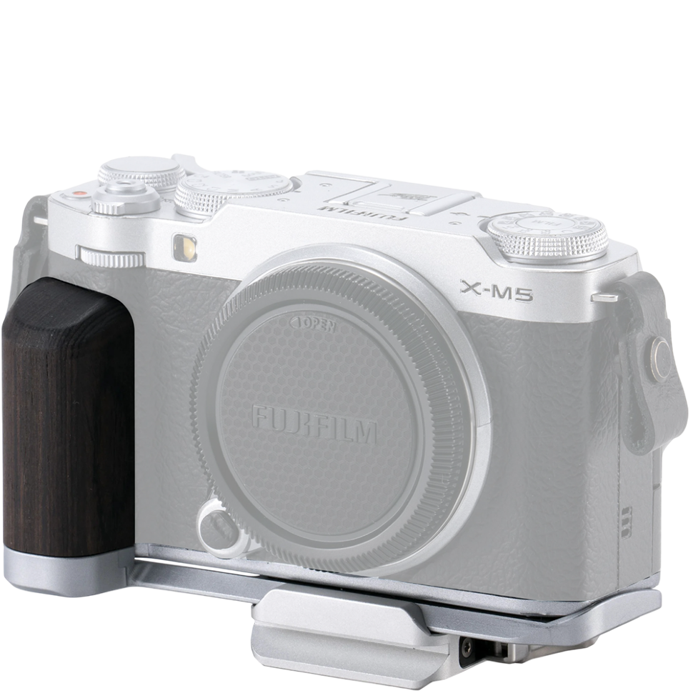 Площадка с рукояткой Tilta Vintage Base Kit для Fujifilm X-M5 Серебро Площадка с рукояткой Tilta Vintage Base Kit для Fujifilm X-M5 Серебро