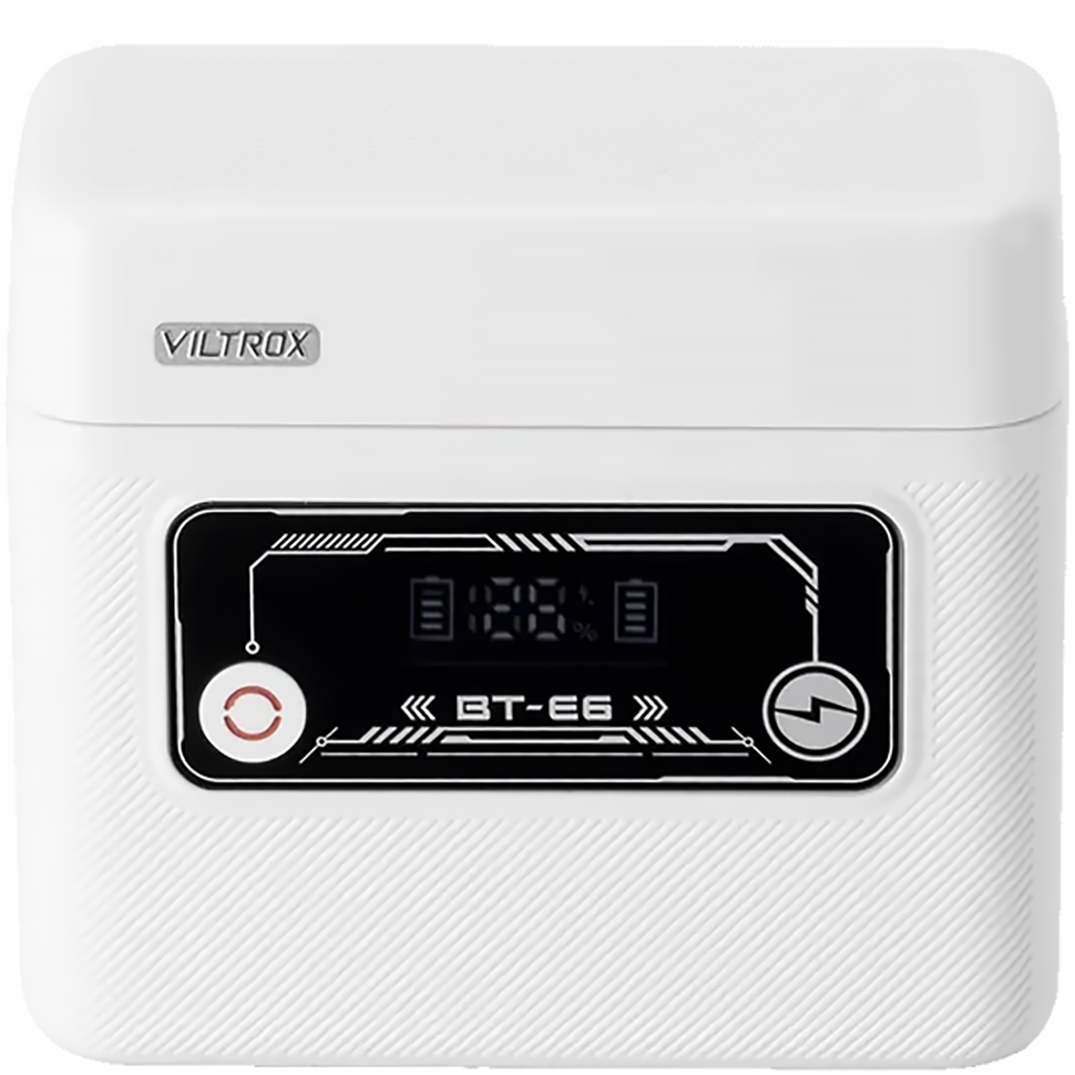 Зарядный кейс Viltrox BT-E6 5500mAh для LP-E6 Зарядный кейс Viltrox BT-E6 5500mAh для LP-E6